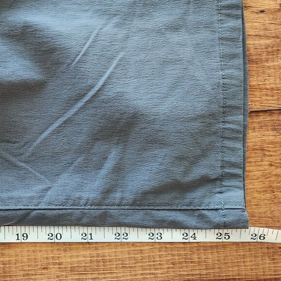 Eddie Bauer Ascend High Waist Crop Pants Size 6 Gray Quick Dry Hiking - Picture 7 of 8